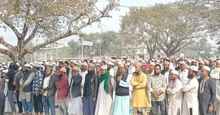 শেরপুরে জামায়াত নেতা বাদলের জানাজা সম্পন্ন